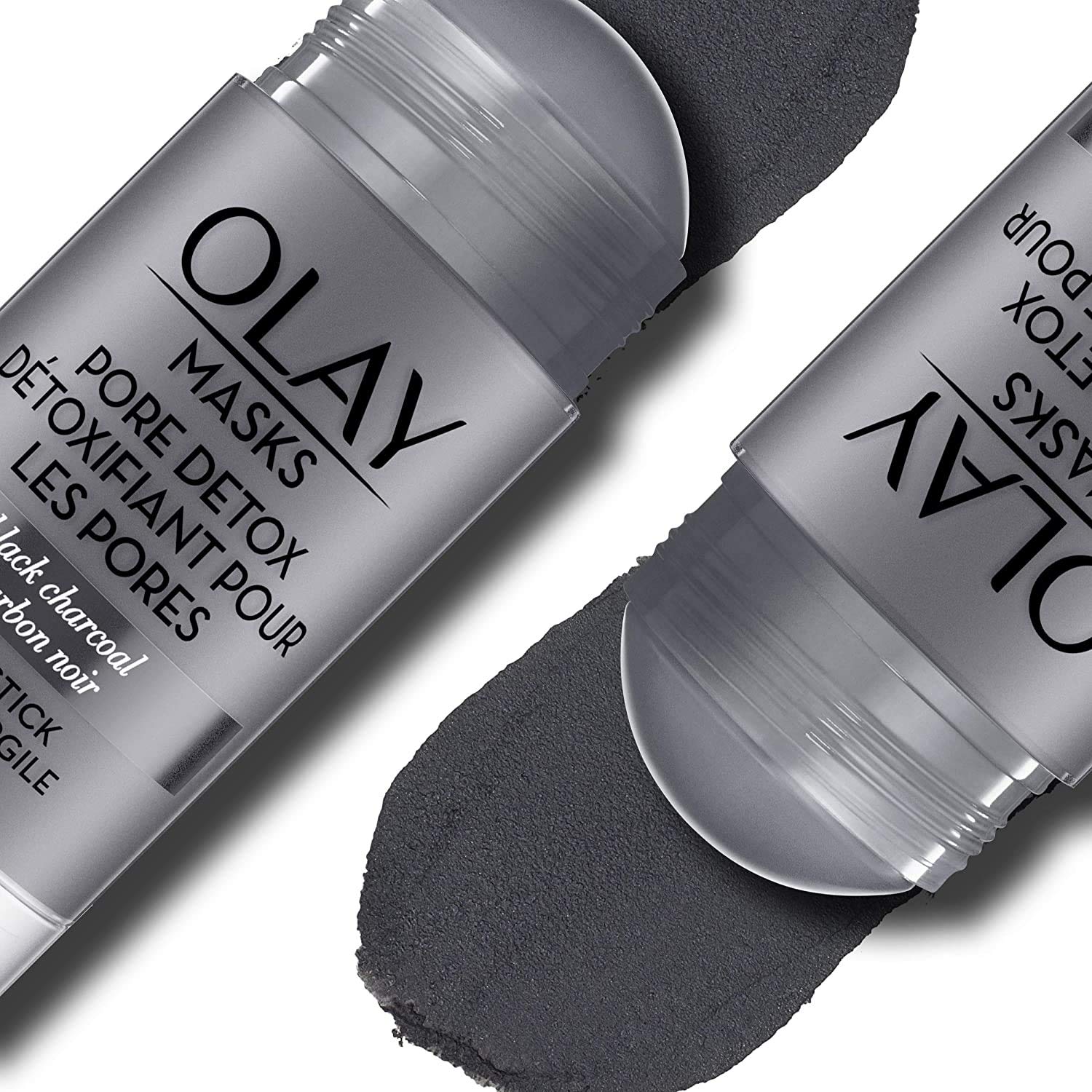 Olay Face Mask Stick – Clay Charcoal Pore Detox, 1.7 oz