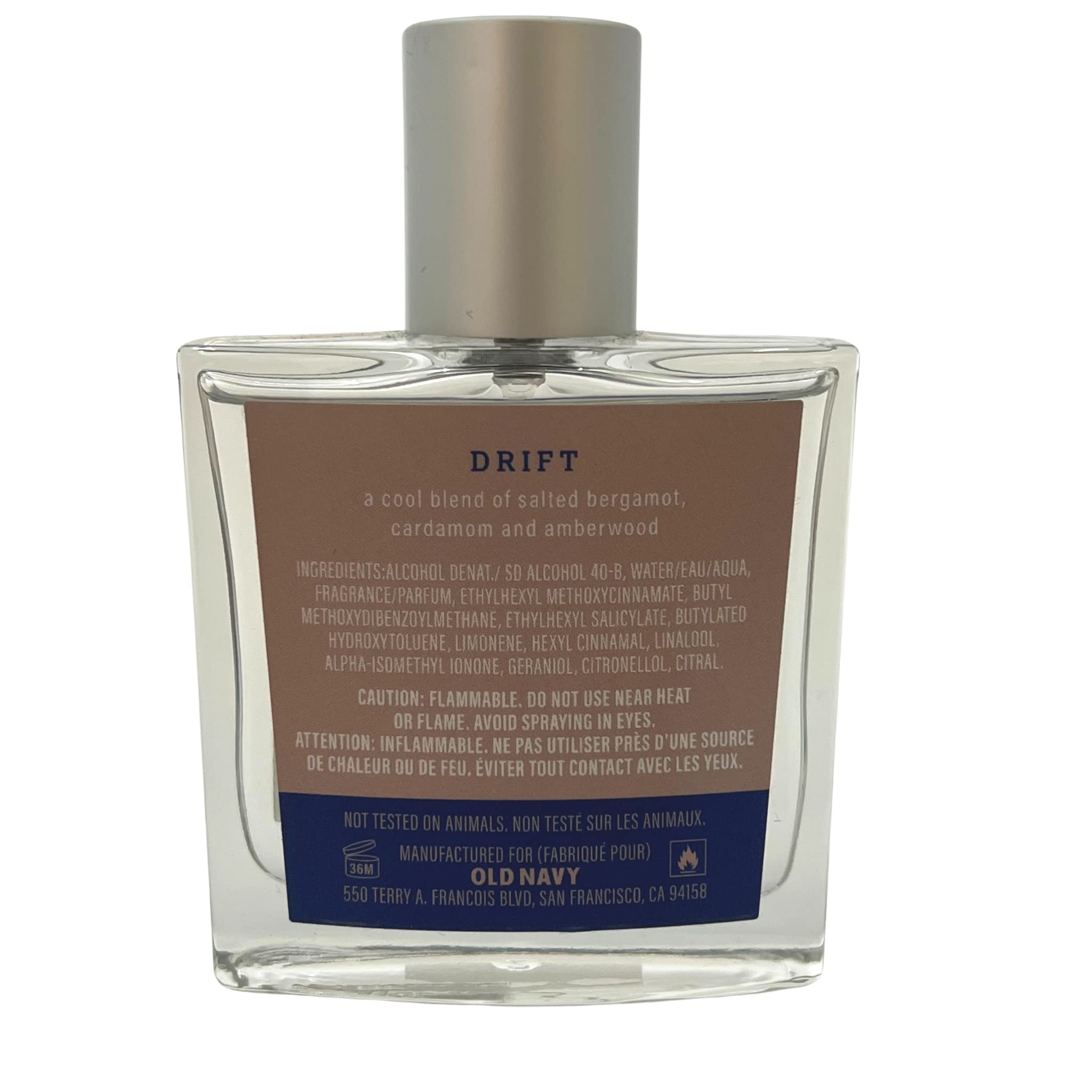 Old Navy Drift Eau de Cologne Spray for Men – 1.7 oz