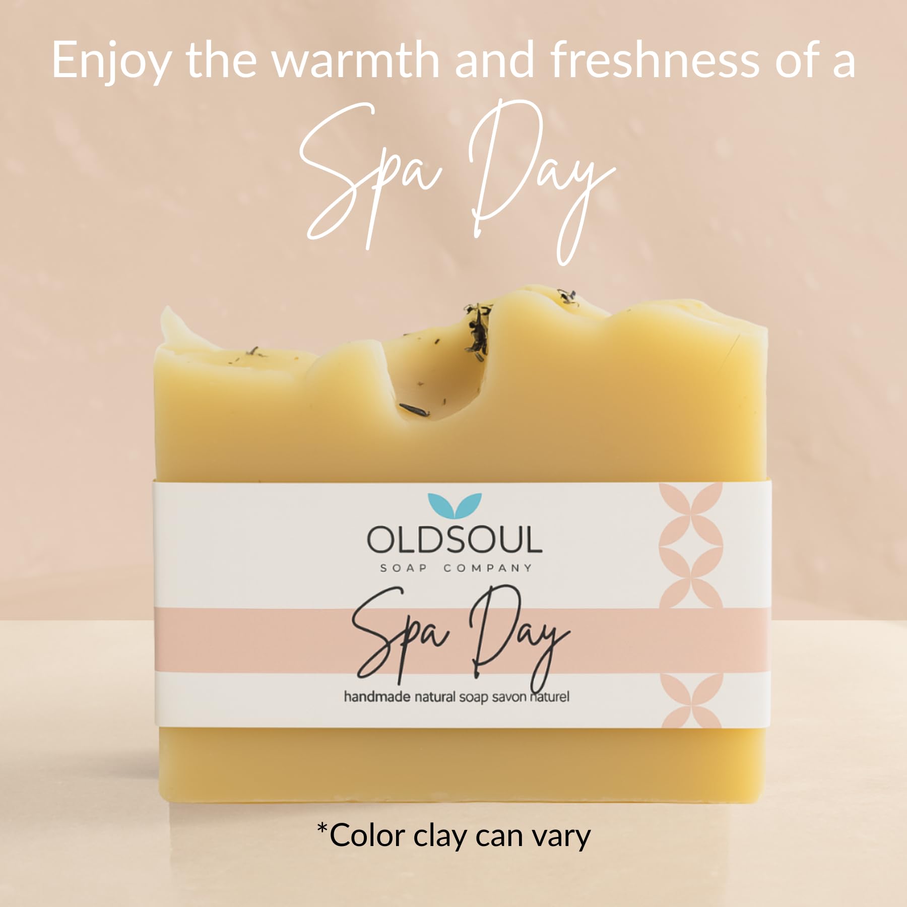 Old Soul Soap Company – Spa Day Soap Collection (4 x 5.8 oz) – Vegan, Deep Cleanse & Nourishing Bars