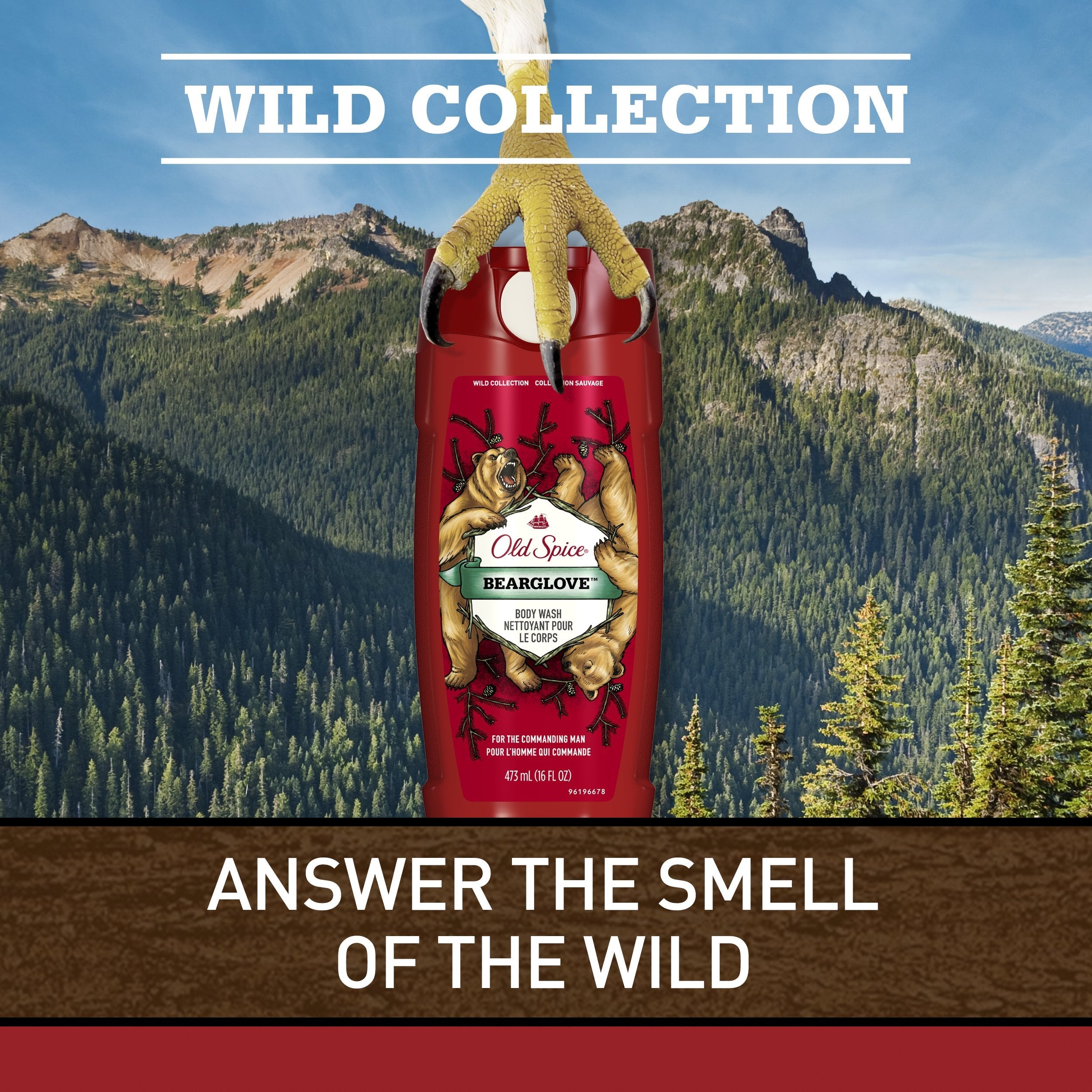 Old Spice Bearglove Body Wash 16 oz