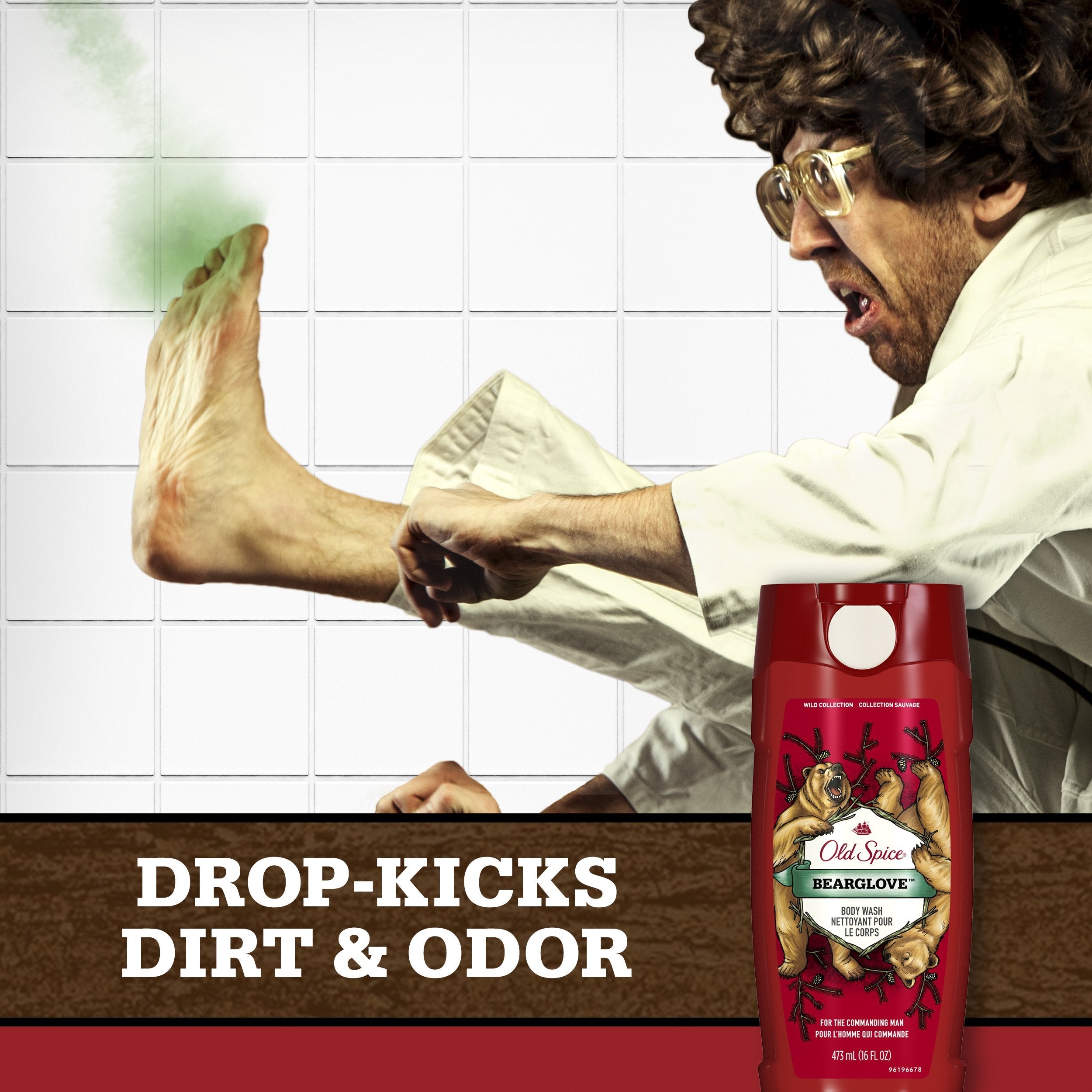 Old Spice Bearglove Body Wash 16 oz