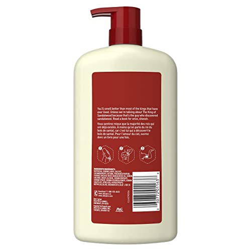 Old Spice Cleansing Body Wash for Men – 24/7 Shower Fresh, Timber-Sandalwood + Cypress, 30 oz (Pack of 4)