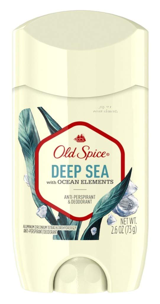 Old Spice Deep Sea Anti-Perspirant Solid 2.6 oz – Pack of 3