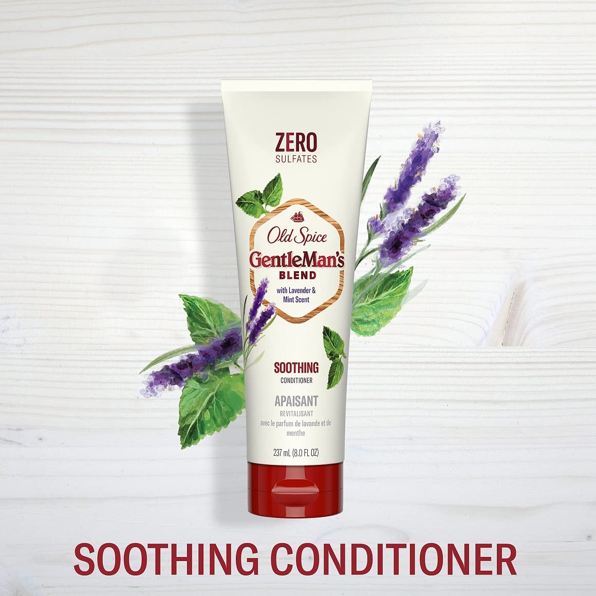 Old Spice Gentlemans Blend Sulfate-Free Shampoo & Conditioner Set – Lavender & Mint Scent (14.8 fl oz & 8 fl oz)
