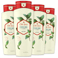 Old Spice Invigorate Cooling Mint Body Wash for Men – 16 oz Pack of 4