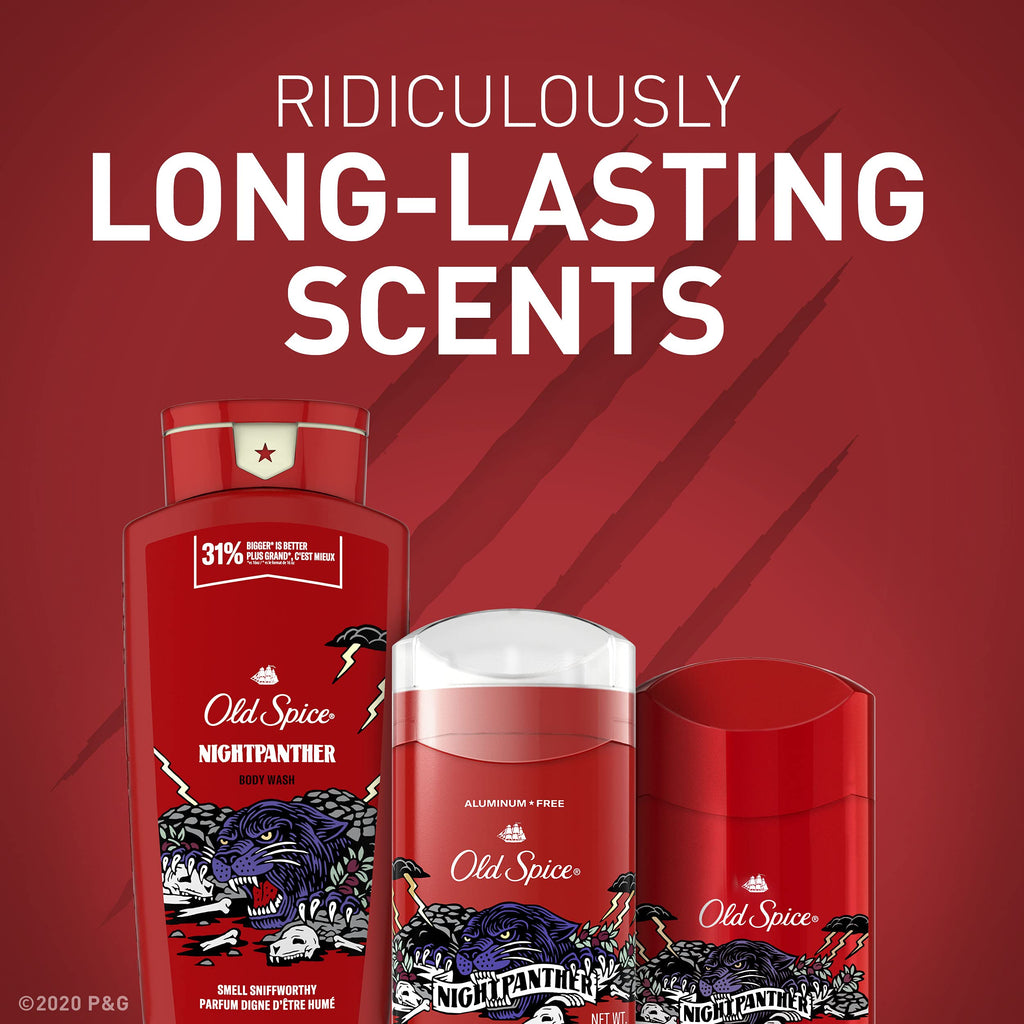 Old Spice NightPanther Anti-Perspirant Deodorant for Men – 2.6 oz