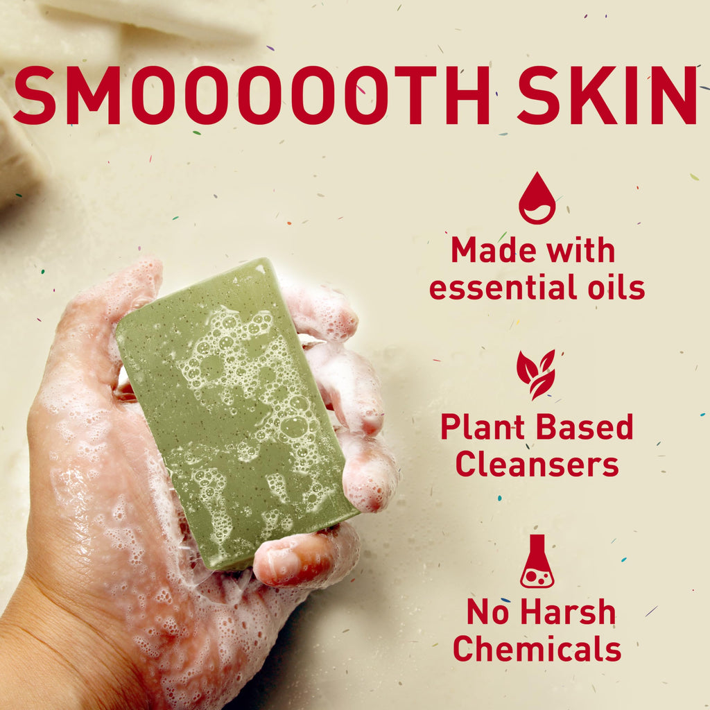 Old Spice Off the Grid Bar Soap for Men – Sandalwood + Aloe, 6-Pack, 5.0 oz