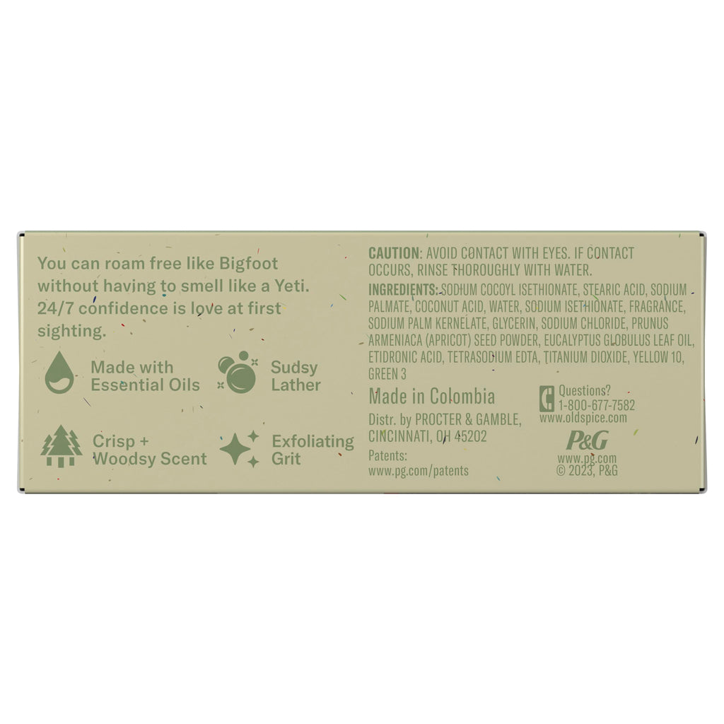 Old Spice Off the Grid Bar Soap for Men – Sandalwood + Aloe, 6-Pack, 5.0 oz