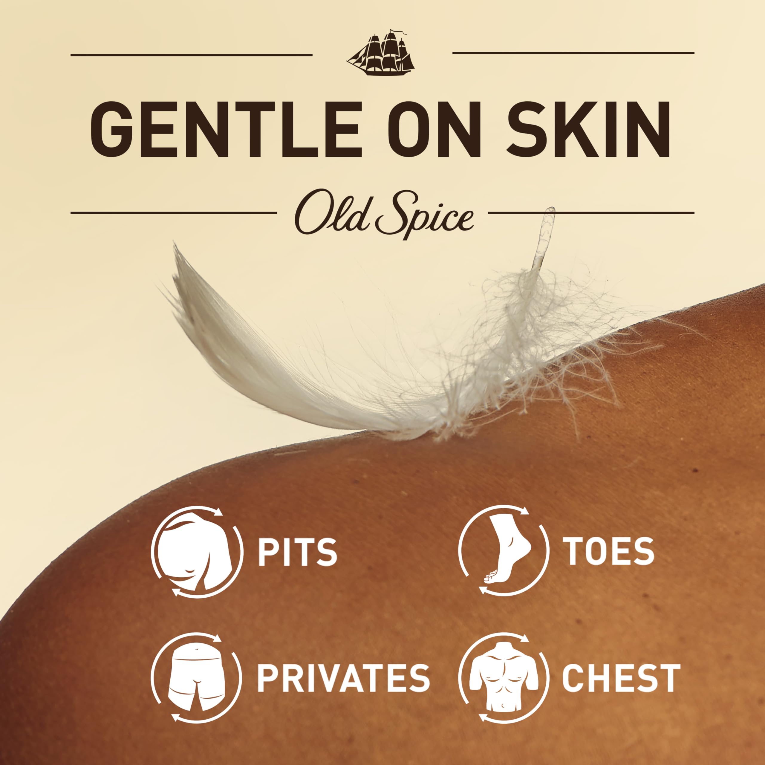 Old Spice Whole Body Deodorant Cream for Men – Aluminum-Free, Mandarin + Sandalwood, 24/7 Odor Protection, 3.0 oz
