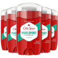 Old Spice Pure Sport Deodorant — 2.4 oz Sticks (Pack of 5) | Long-Lasting Freshness