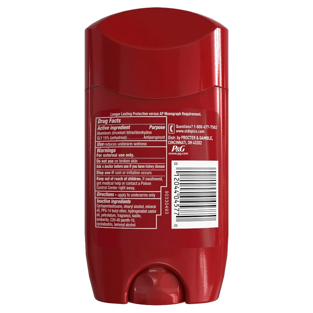 Old Spice Steel Titan Anti-Perspirant Deodorant 2.6 oz – Pack of 3