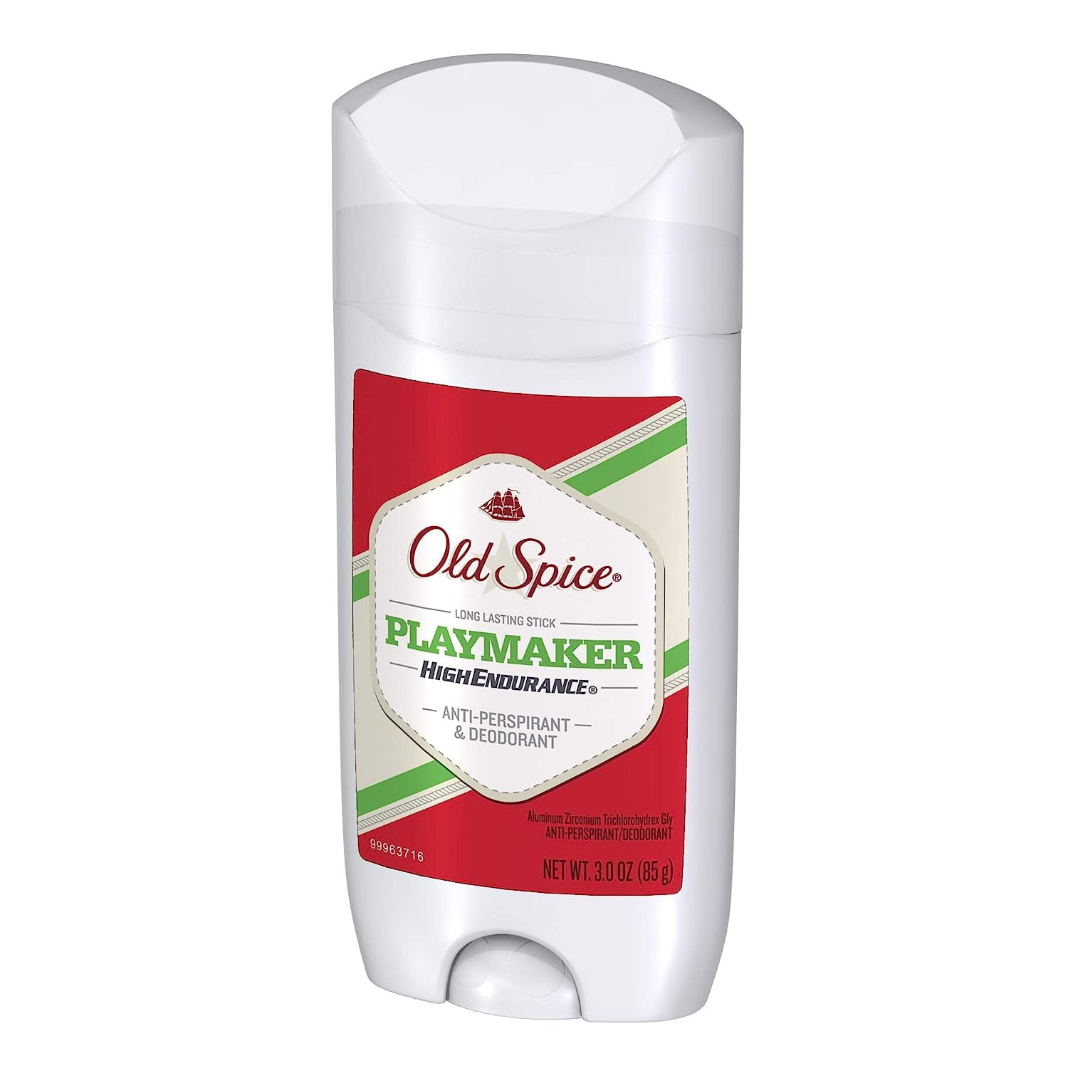 Old Spice High Endurance Invisible Solid Playmaker Anti-perspirant & Deodorant - 3 oz (Pack of 3)