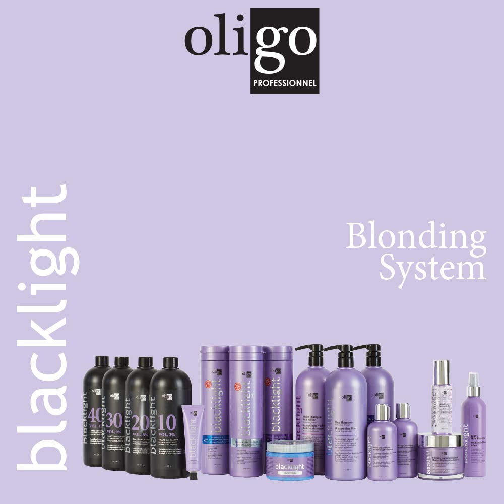 Oligo Professionnel Blacklight Nourishing Conditioner for Blondes – Sulfate-Free, Vegan, Argan Oil Hydration – 8.5 oz