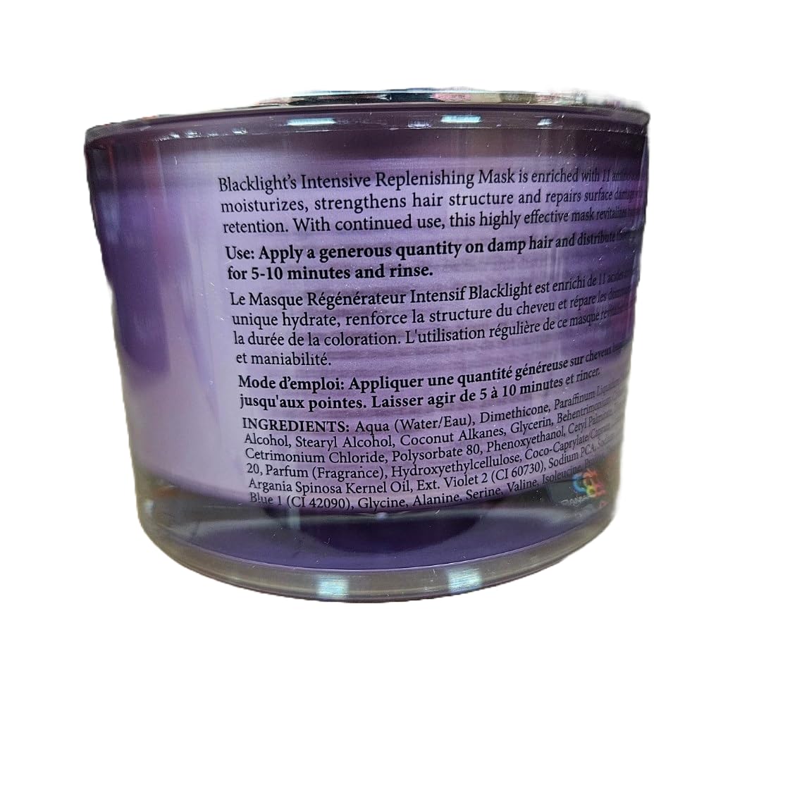 Oligo Professionnel Blacklight Intensive Replenishing Hair Mask – 6.8 oz | Dry & Damaged Hair Care with 11 Amino Acids | Sulfate Free