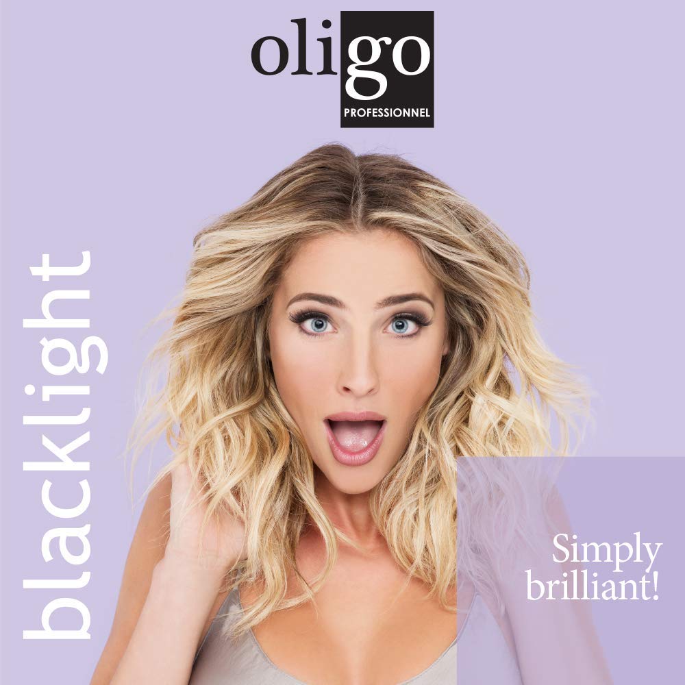 Oligo Professionnel Blacklight 18-in-1 Violet Hair Beautifier for Blondes | Vegan & Anti-Brass