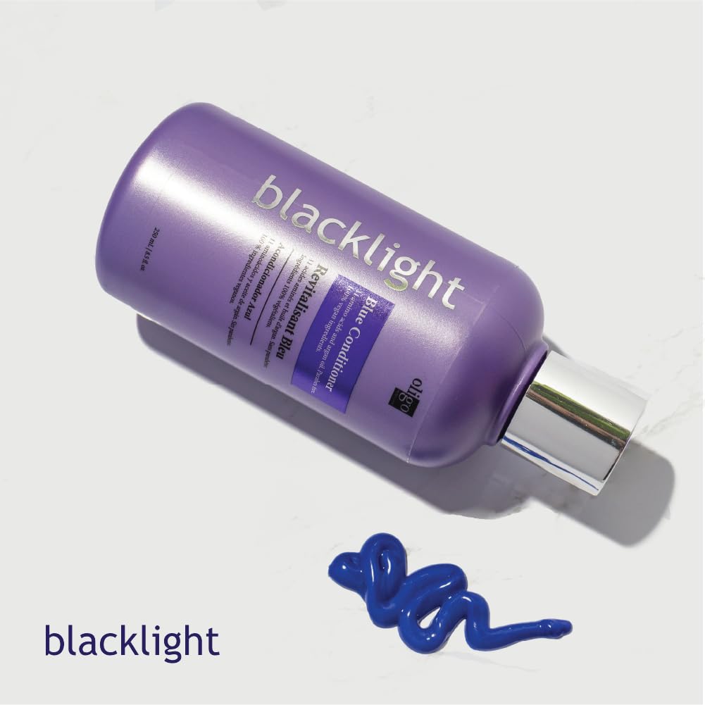 Oligo Professionnel Blacklight Blue Shampoo & Conditioner Duo – Sulfate-Free, Vegan for Blondes