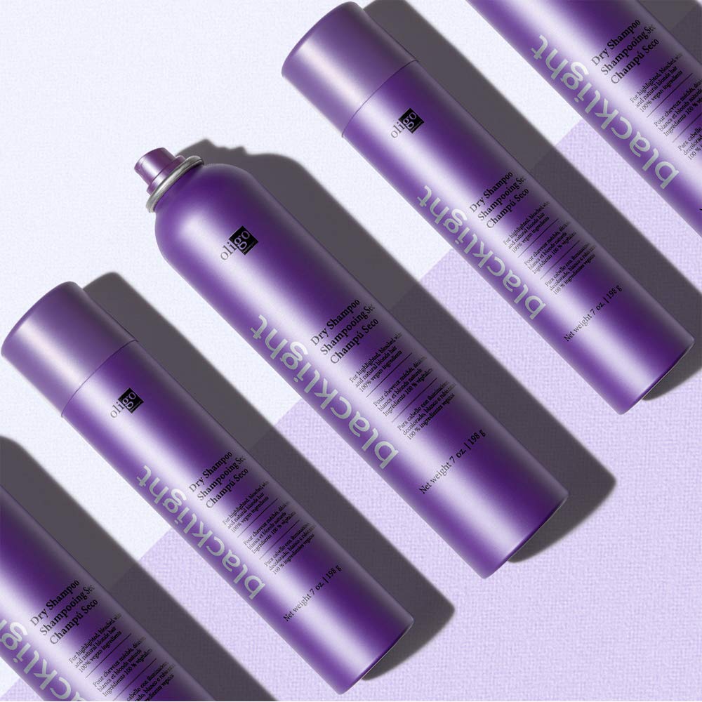 Oligo Professionnel Blacklight Dry Shampoo – Weightless Volume for All Hair Types | Vegan & Residue-Free | 7 oz