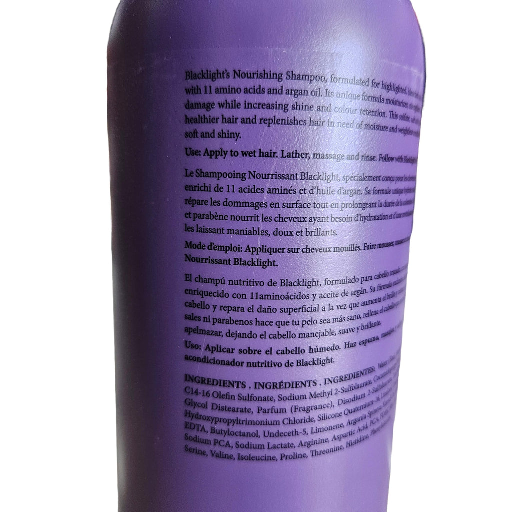 Oligo Professionnel Blacklight Nourishing Shampoo – Sulfate-Free, Color-Treated Hair with Argan Oil | 32 oz