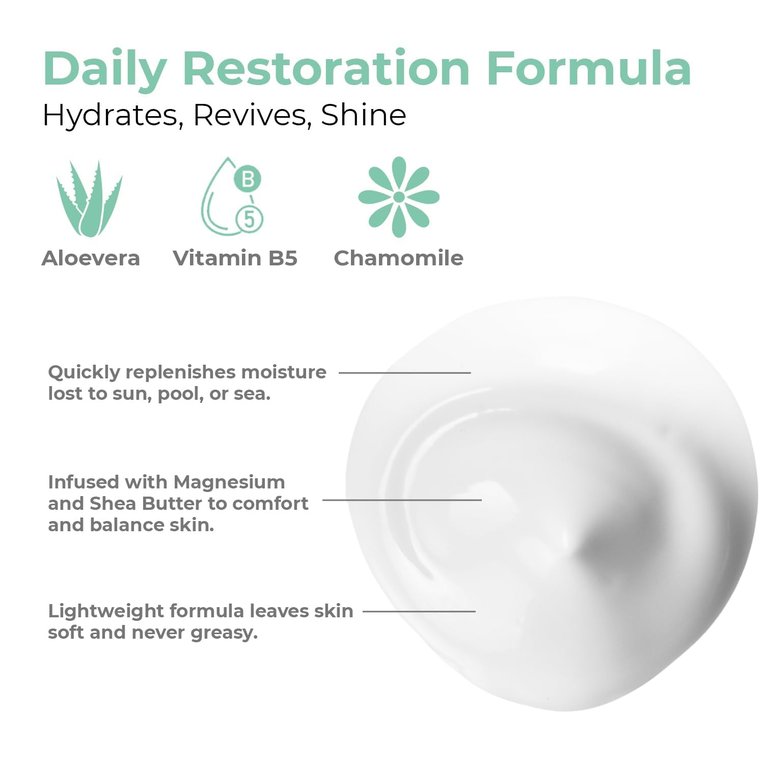 OLIOLI Replenishing Body Lotion 15.2oz | Aloe Vera, Coconut Oil & Shea Butter
