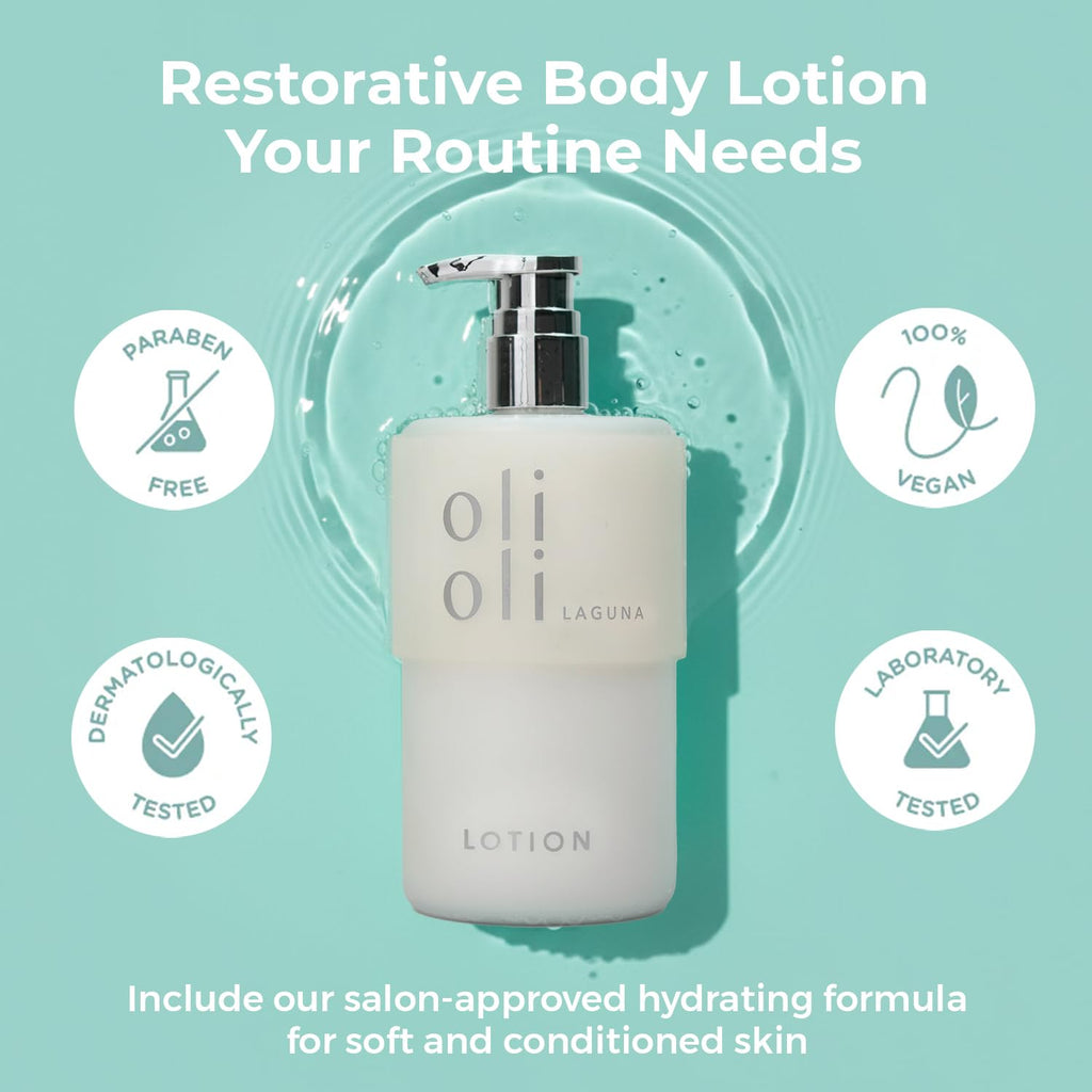OLIOLI Replenishing Body Lotion 15.2oz | Aloe Vera, Coconut Oil & Shea Butter
