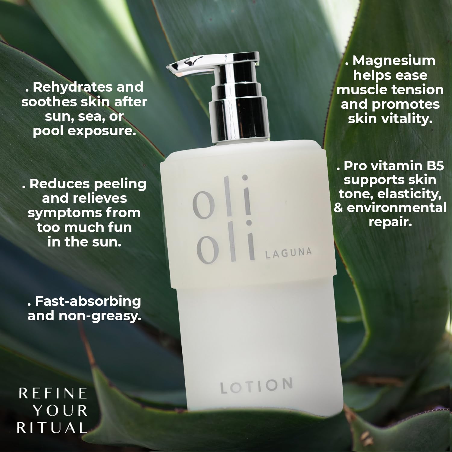 OLIOLI Replenishing Body Lotion 15.2oz | Aloe Vera, Coconut Oil & Shea Butter