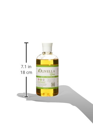 Olivella Virgin Olive Oil Bath & Shower Gel 16.9 oz – Nourishing, Gentle Cleanse