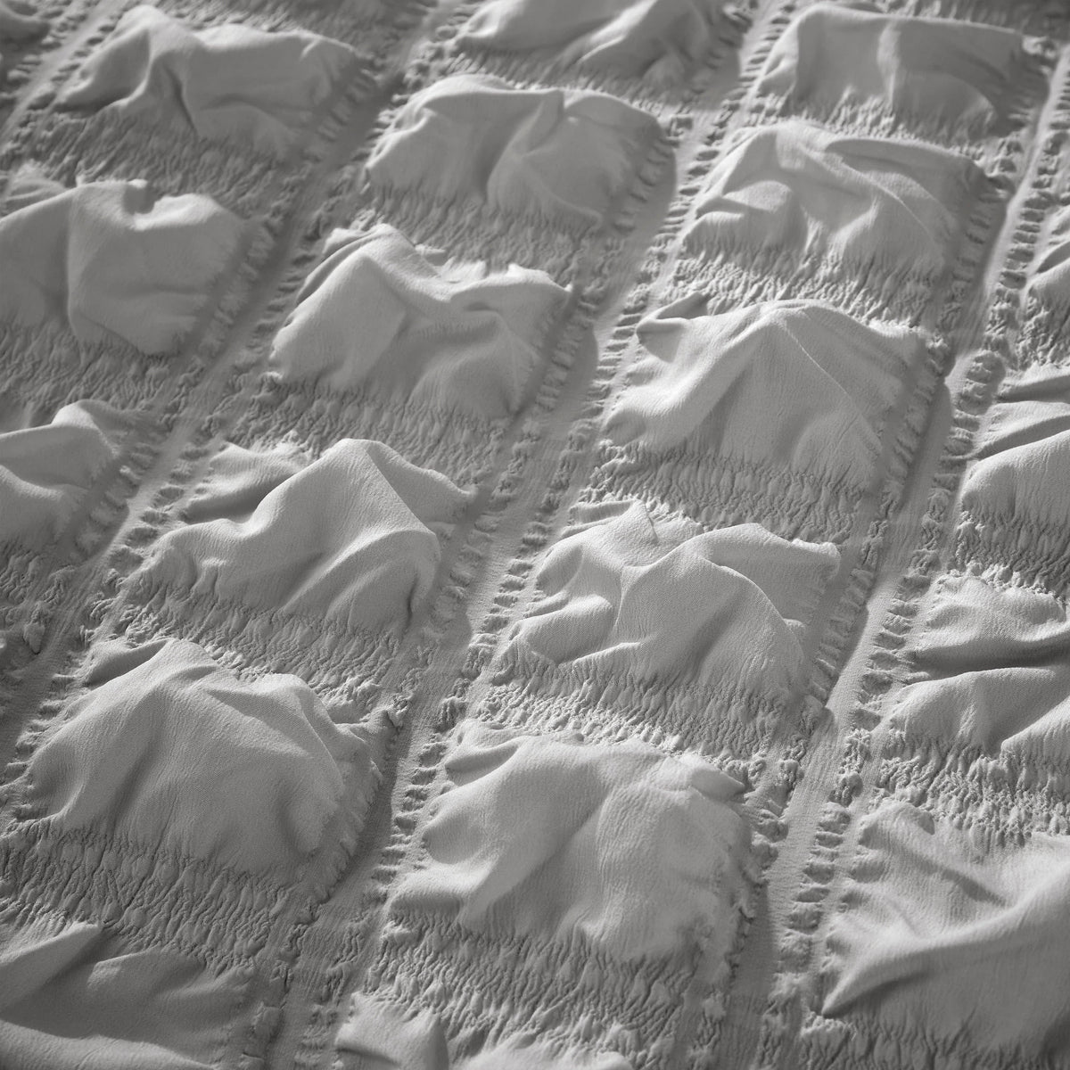 OLIVIA ROCCO Soho Grey Microfibre Duvet Cover Set With Pillowcases Quilted Super Soft