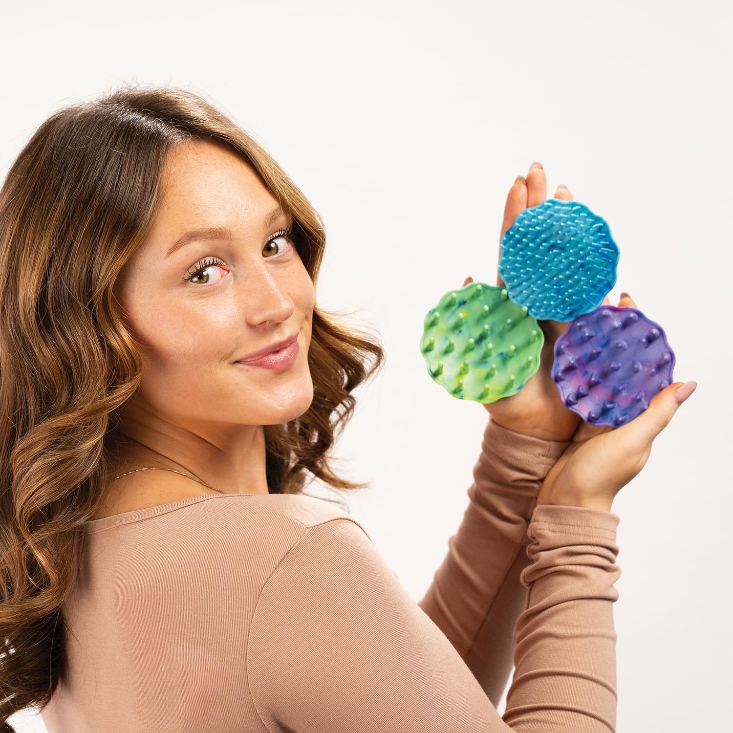 Olivia Garden Scalp Diva Brush – Exfoliate, Cleanse & Massage for All Hair Types