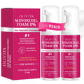 OLIVITA 5% Minoxidil Foam for Women – Extra Strength Hair Regrowth (2-Pack)