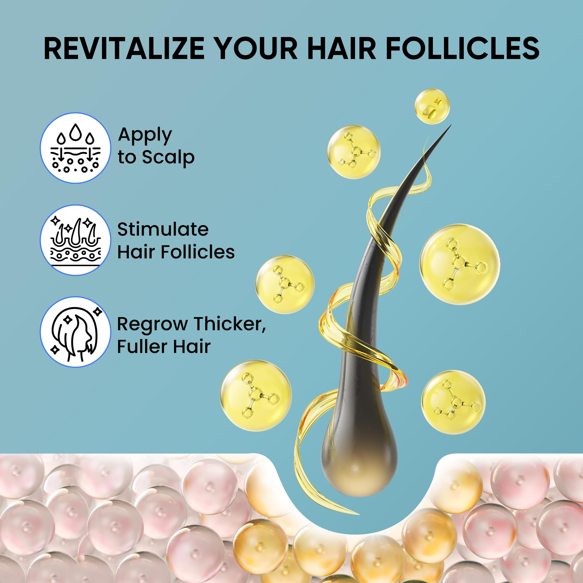 OLIVITA 5% Minoxidil Spray for Hair Growth – Biotin & Rosemary