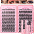 OLLAVO Lash Clusters Kit — 640 Pcs DIY Lashes 9-16mm, 30D-40D, D Curl