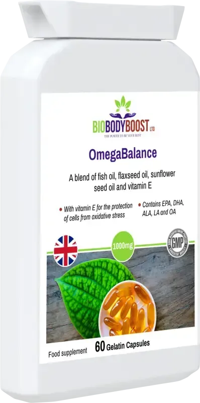 OmegaBalance Omega 3 6 9 Oil Blend | Essential Fatty Acids UK