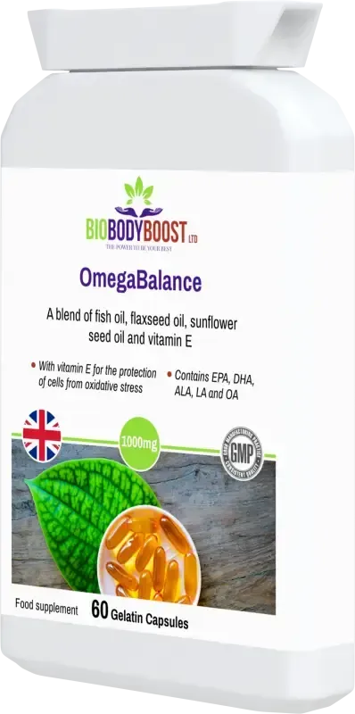 OmegaBalance Omega 3 6 9 Oil Blend | Essential Fatty Acids UK