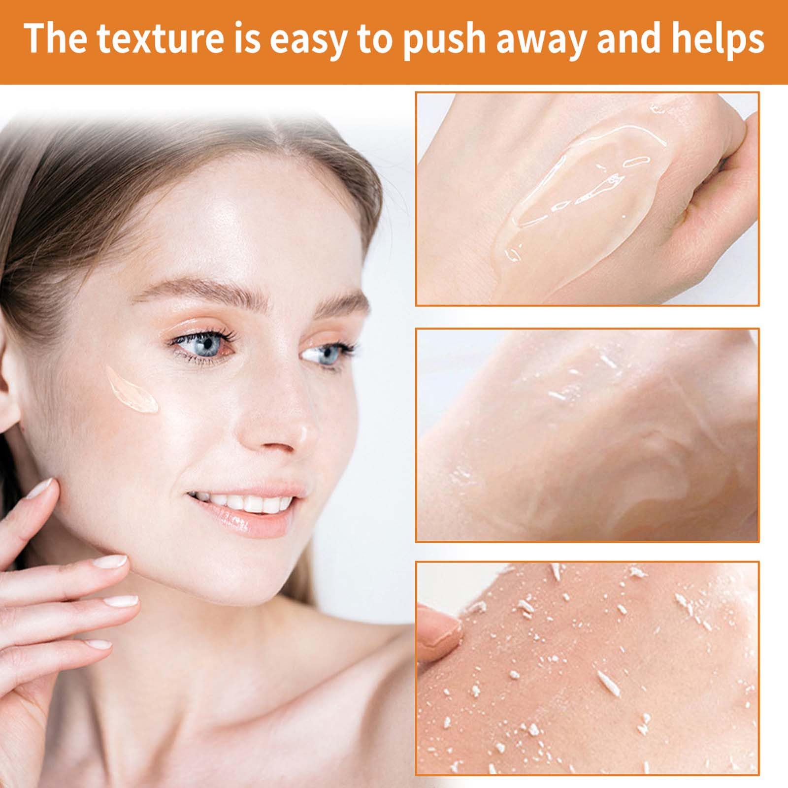 Omexry Orange Exfoliating Gel Scrub – Purifying Enzyme Face & Body Cleanser (3pc)