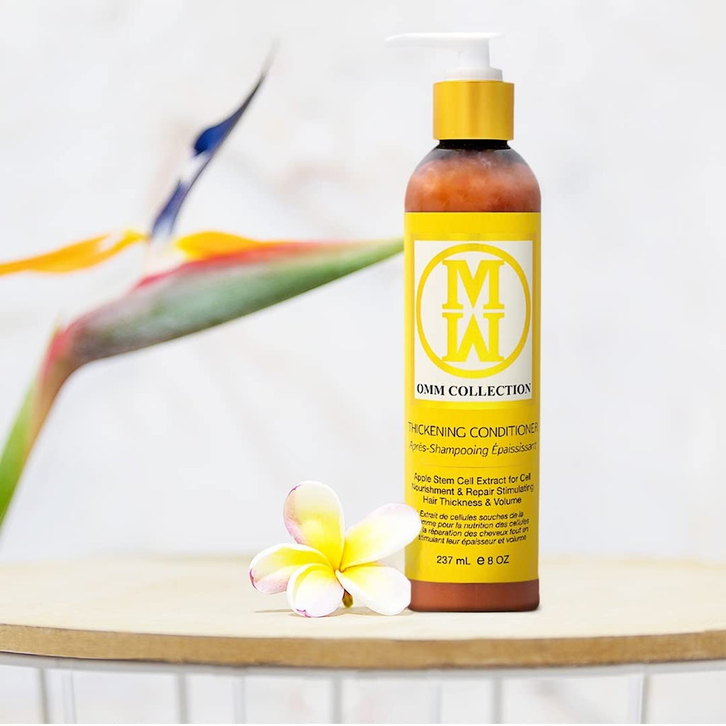 OMM Collection Hair Repairing Deep Conditioner – Dry & Damaged Hair Thickening Detangler (8 oz)