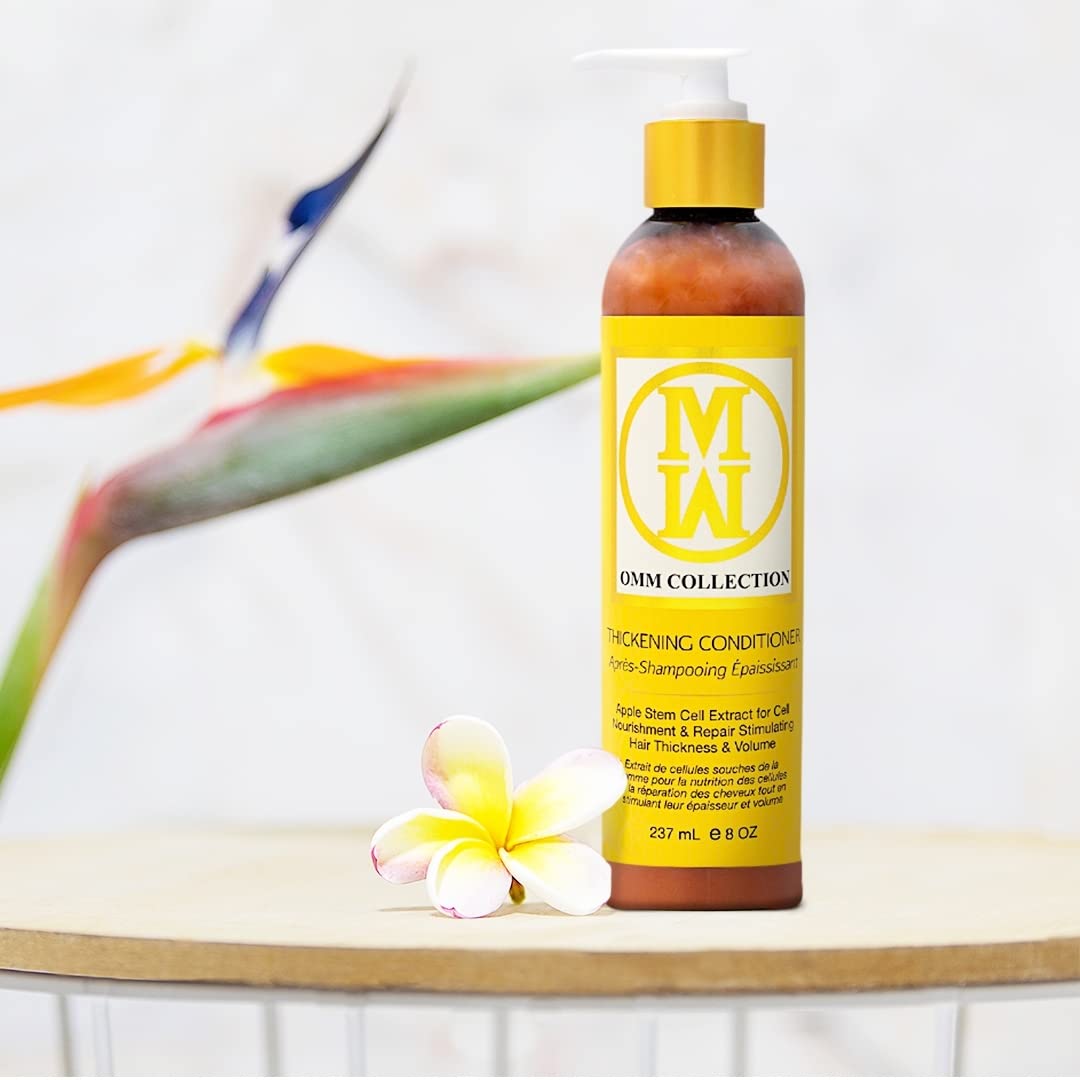 OMM Collection Hair Repairing Deep Conditioner – Dry & Damaged Hair Thickening Detangler (8 oz)