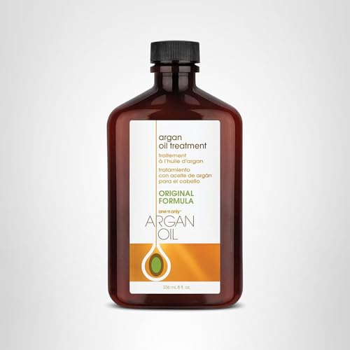 One 'N Only Argan Oil Hair Treatment – Lightweight Hydration for Natural Hair, Wigs & Extensions | Shine, Heat Protection (8 oz)
