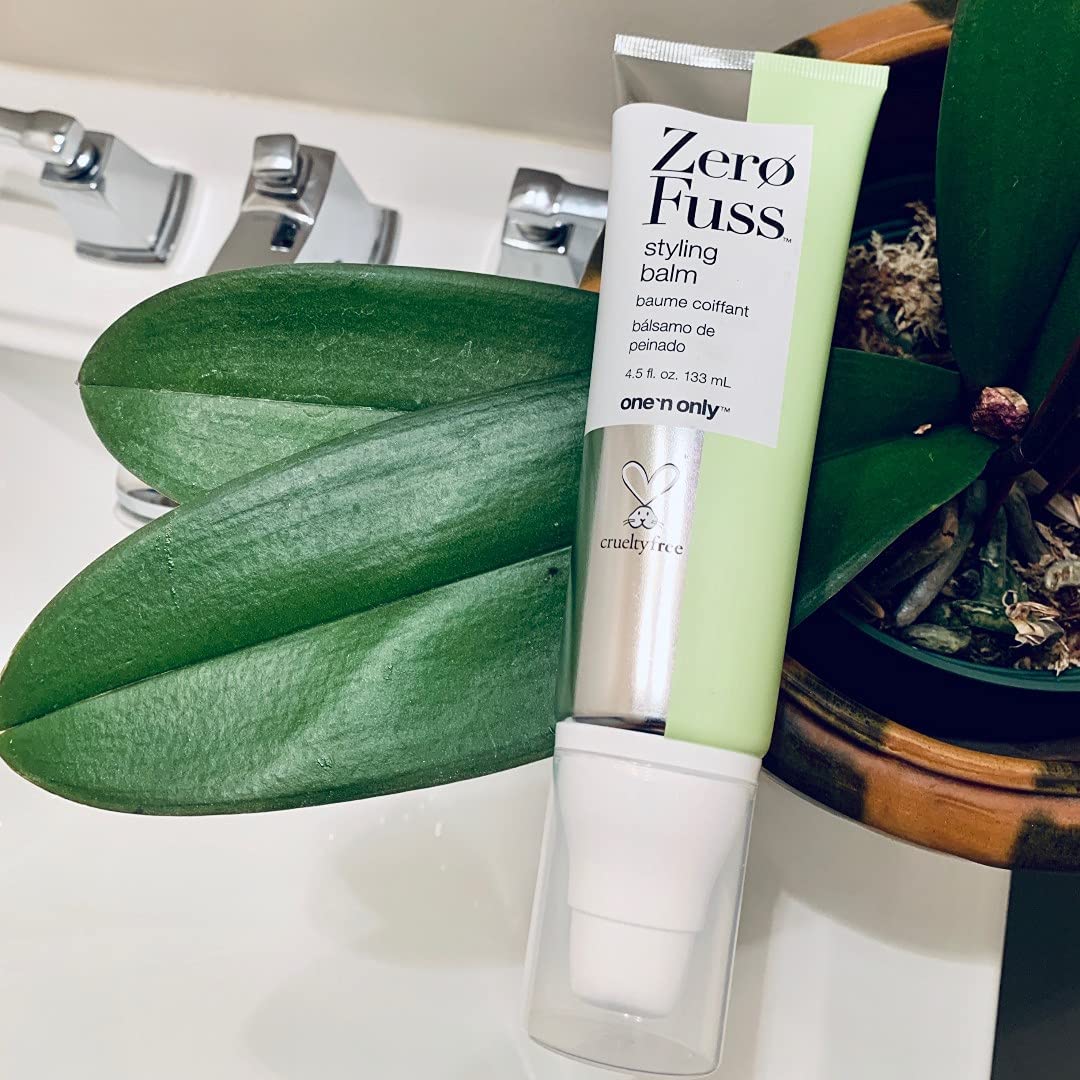 One 'N Only Zero Fuss Styling Balm – Lightweight All-Day Hold for Any Hair Type (Pack of 2)