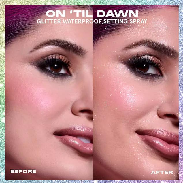 One Size On 'Til Dawn Glitter Waterproof Setting Spray 3.4 oz – Limited Edition 2025