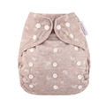 One Size Reusable Cloth Nappy Wrap - Rainbow Oatmeal