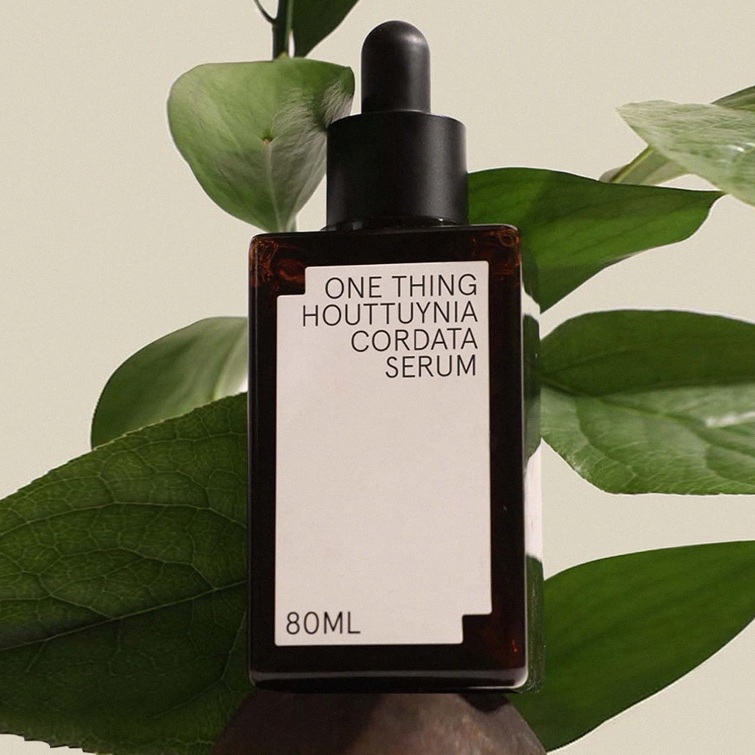 ONE THING Houttuynia Cordata Serum 2.7 Fl Oz | Soothing Hyaluronic Acid Serum for Acne-Prone Skin | Vegan & Alcohol-Free