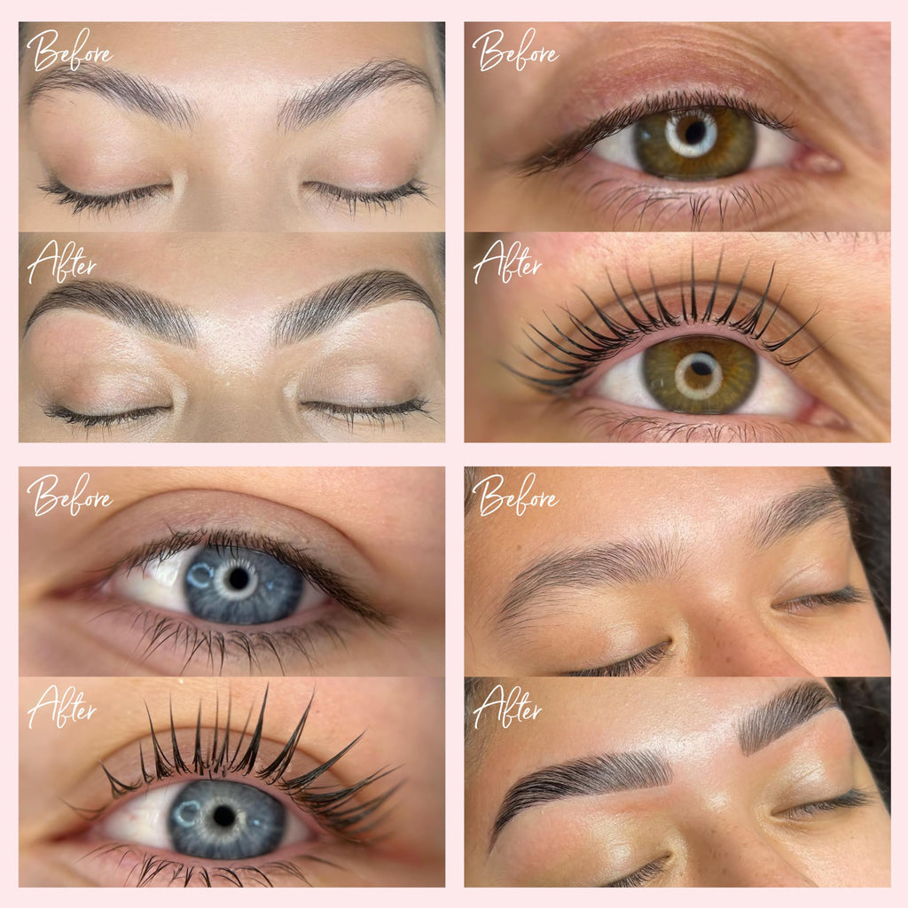 One V Salon Essential Lash Lift & Brow Lamination Kit – Vegan, Long-Lasting, Professional Results