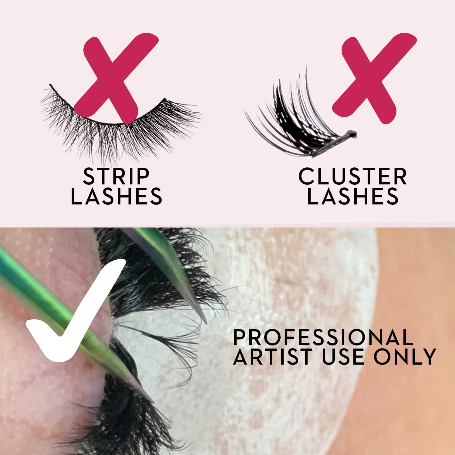 One V Salon Strong Triple Threat Lash Glue – 0.17 oz / 5 ml | 0.5s Dry, 7+ Weeks Retention