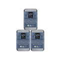 One With Nature Activated Charcoal Soap 4oz 3-Pack – Detox & Exfoliate with Dead Sea Minerals