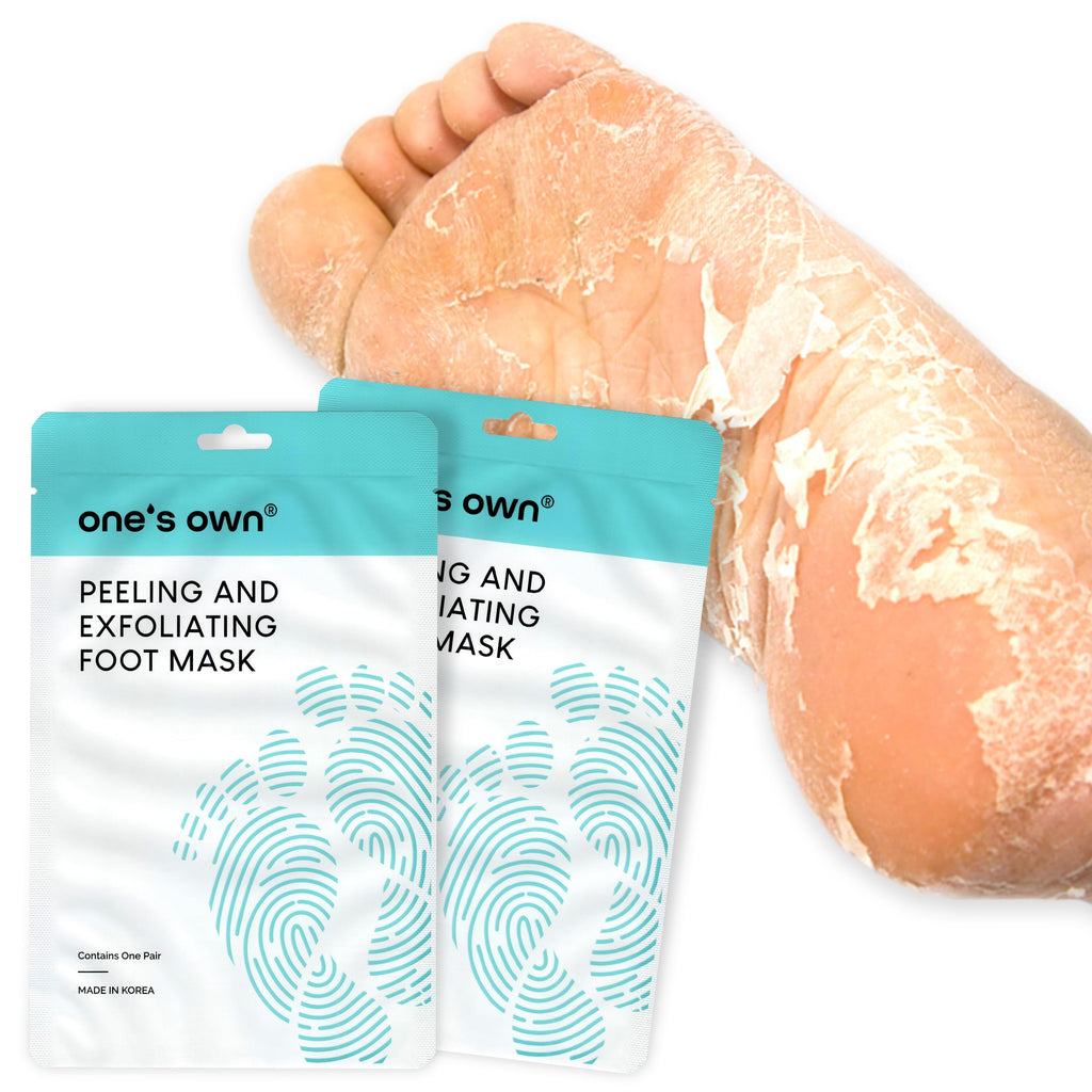One's Own Korean Foot Peel Mask – Exfoliating Foot Mask for Dry Feet | 2 Pairs