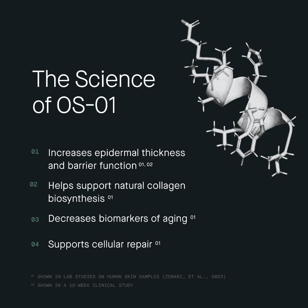 OneSkin FACE OS-01 Mini | Peptide Topical for Skin Longevity – Fragrance-Free & Sensitive Skin Safe (15 mL)