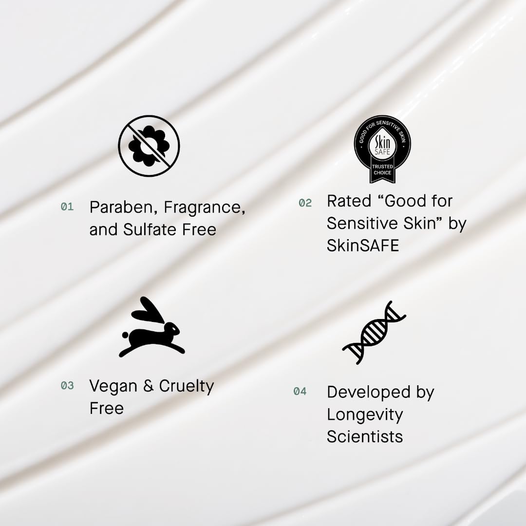 OneSkin FACE OS-01 Mini | Peptide Topical for Skin Longevity – Fragrance-Free & Sensitive Skin Safe (15 mL)
