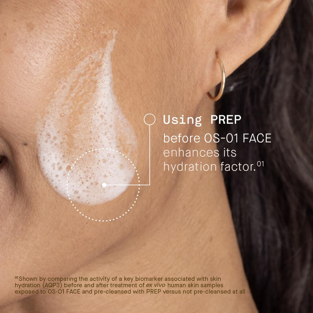 OneSkin PREP Facial Cleanser — Gentle Daily Cleanser for Sensitive Skin