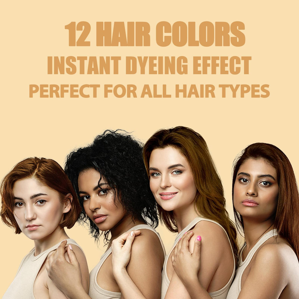 Onilyua 3-in-1 Hair Dye Shampoo – Dark Burgundy, 16.9 oz | Gray Coverage