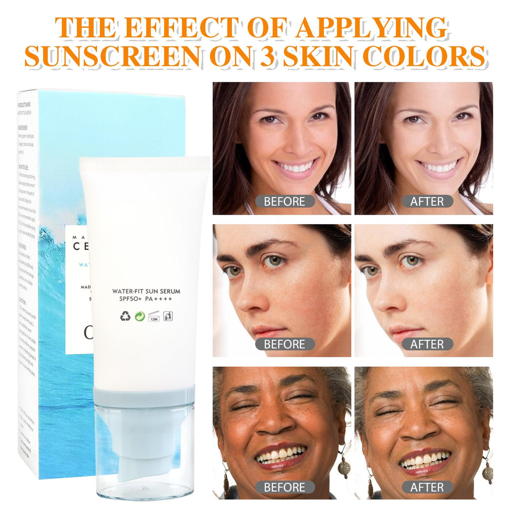ONRSV Madagascar Centella SPF50 Sunscreen & Facial Serums – Hydrating, Non-Sticky Sun Protection for All Skin Types